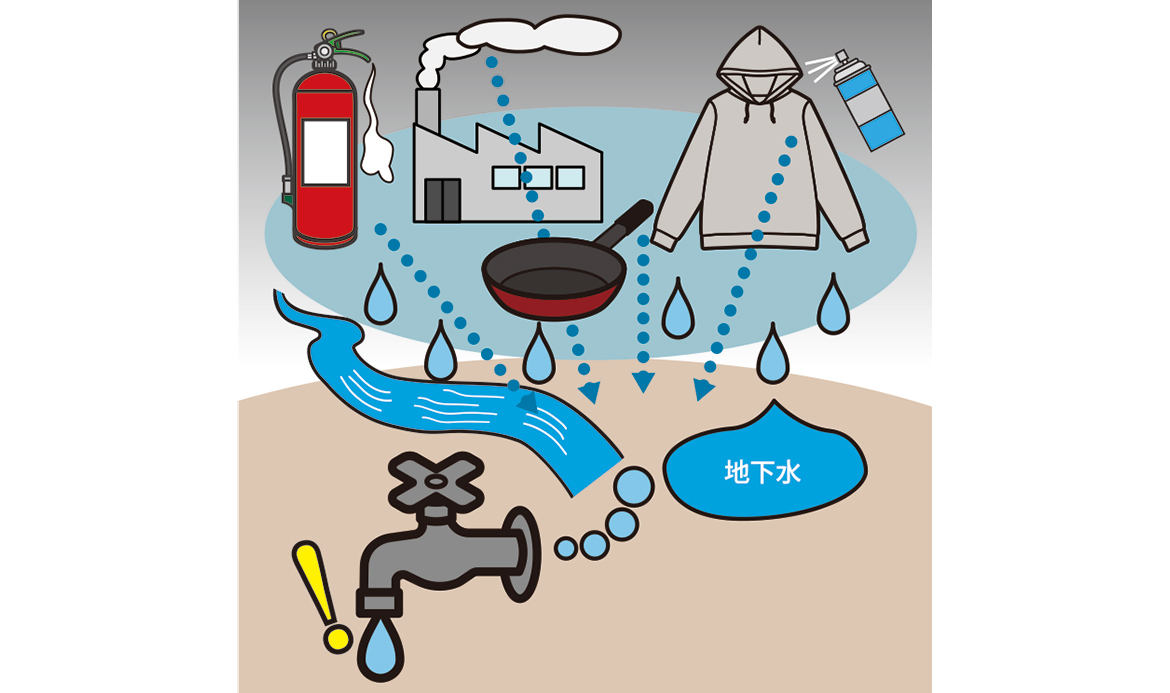 【山梨県】有機フッ素化合物（PFAS）　県内で相次ぎ検出