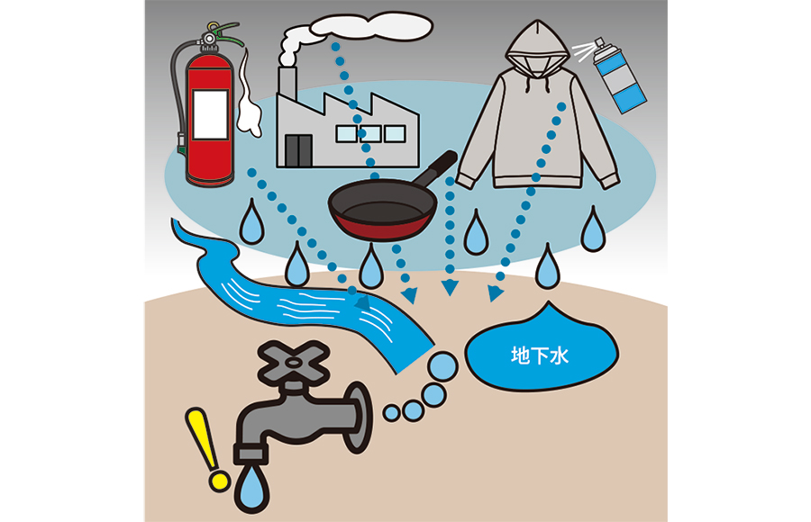 【山梨県】有機フッ素化合物（PFAS）　県内で相次ぎ検出