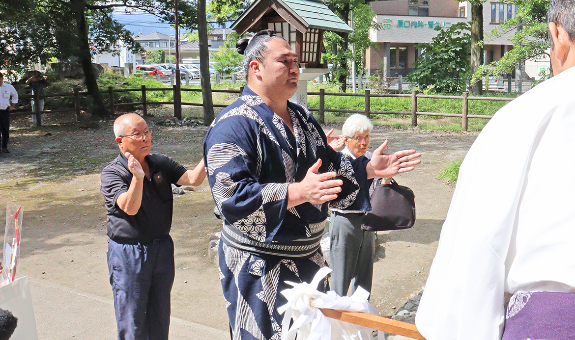 【山梨県】9月場所勝ち越しの竜電インタビュー